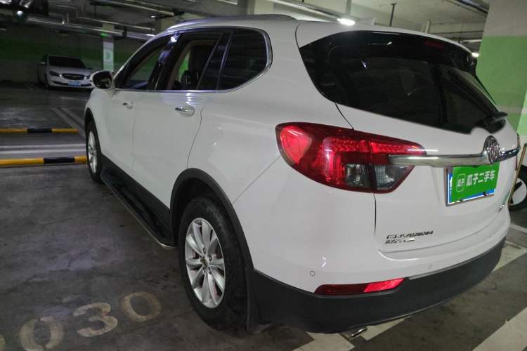 Used Buick Envision 2017 28T Four-Wheel Drive Elite Model Rear Left 45 Deg
