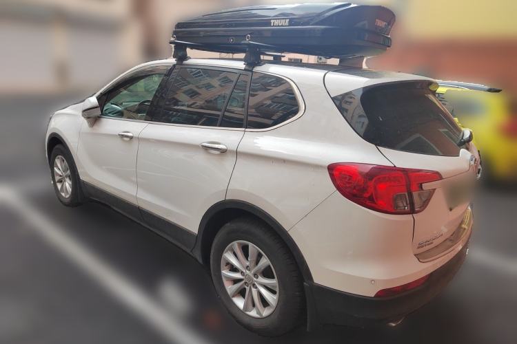 Used Buick Envision 2017 28T Four-Wheel Drive Elite Model Rear Left 45 Deg
