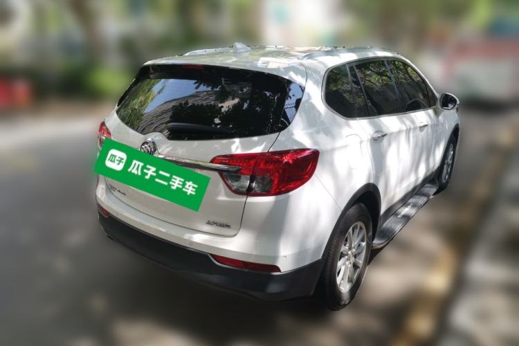 Used Buick Envision 2017 20T Two-Wheel Drive Luxury Model Rear Right 45 Deg