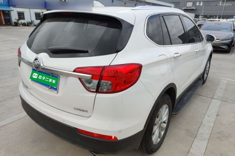 Used Buick Envision 2017 28T Four-Wheel Drive Elite Model Rear Right 45 Deg