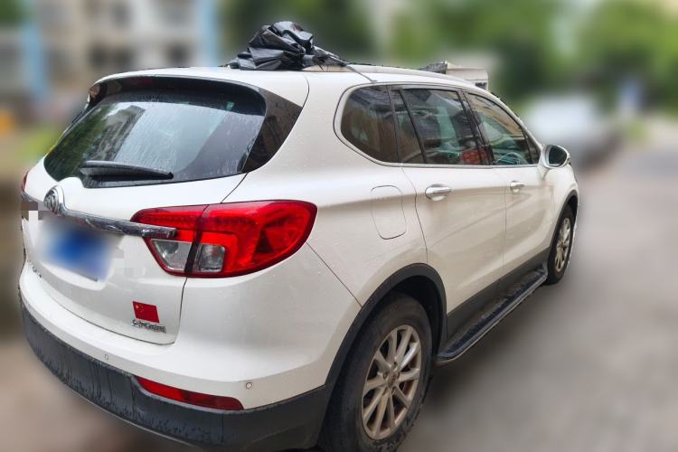 Used Buick Envision 2017 20T Two-Wheel Drive Elite Version Rear Right 45 Deg