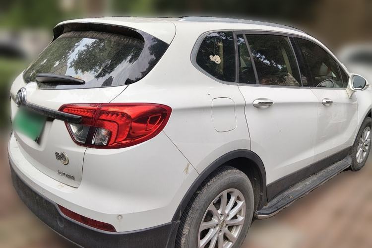 Used Buick Envision 2017 20T Two-Wheel Drive Elite Version Rear Right 45 Deg