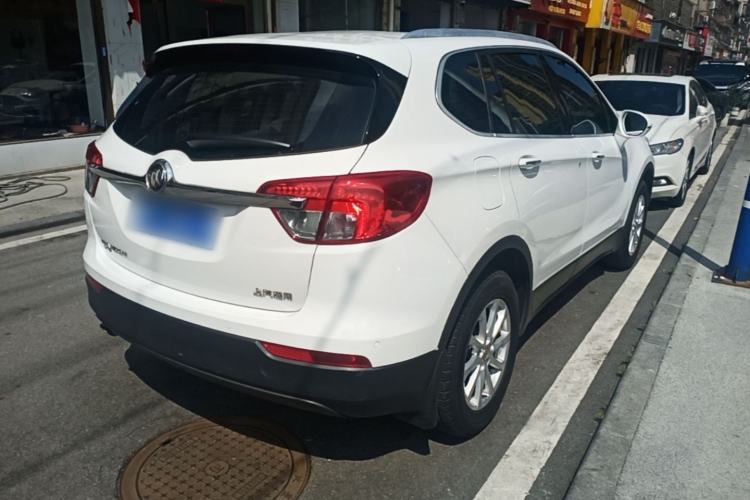Used Buick Envision 2017 20T Two-Wheel Drive Leading Version Rear Right 45 Deg