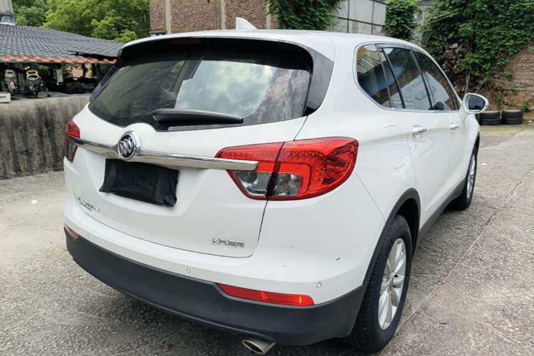 Used Buick Envision 2017 28T Four-Wheel Drive Elite Model Rear Right 45 Deg