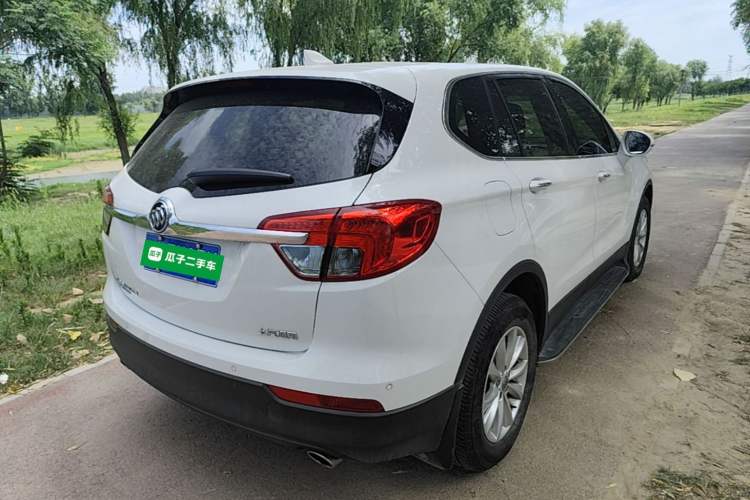 Used Buick Envision 2017 28T Four-Wheel Drive Elite Model Rear Right 45 Deg