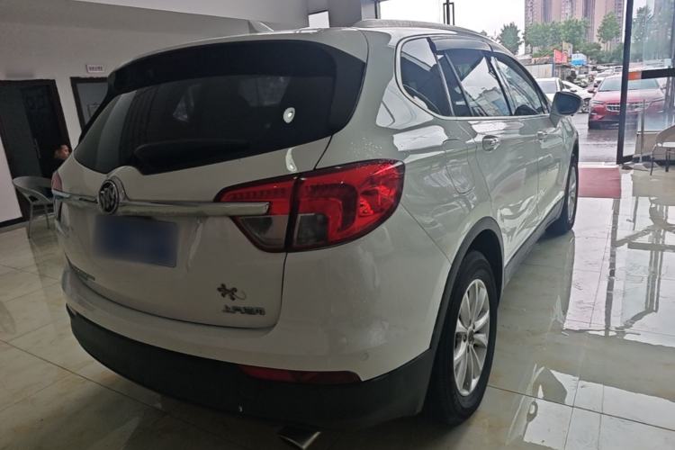 Used Buick Envision 2017 28T Four-Wheel Drive Elite Model Rear Right 45 Deg