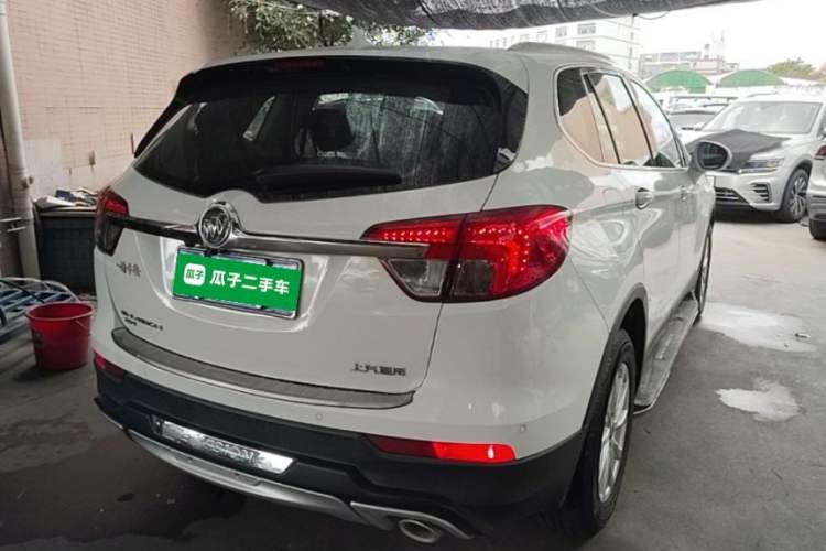 Used Buick Envision 2017 20T Two-Wheel Drive Leading Version Rear Right 45 Deg