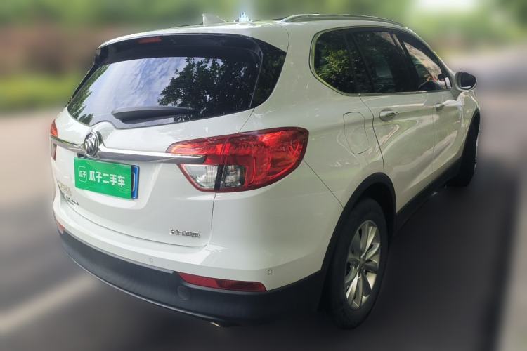 Used Buick Envision 2017 28T Four-Wheel Drive Elite Model Rear Right 45 Deg