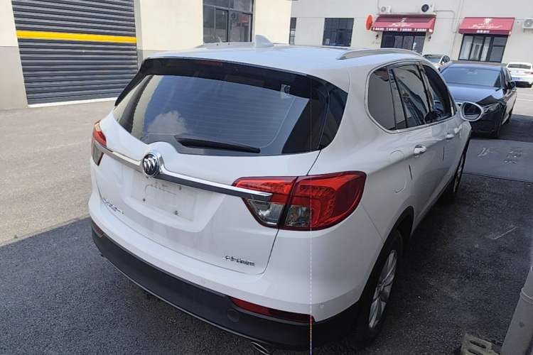 Used Buick Envision 2017 28T Four-Wheel Drive Elite Model Rear Right 45 Deg