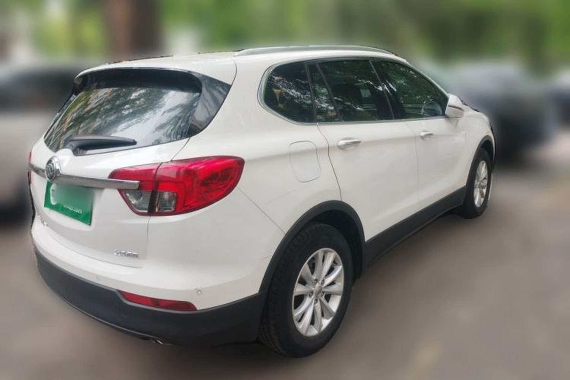 Used Buick Envision 2017 28T Four-Wheel Drive Elite Model Rear Right 45 Deg