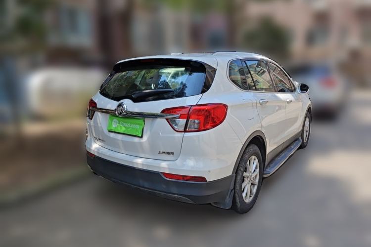 Used Buick Envision 2017 20T Two-Wheel Drive Luxury Model Rear Right 45 Deg
