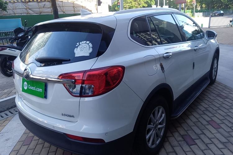 Used Buick Envision 2017 20T Two-Wheel Drive Luxury Model Rear Right 45 Deg