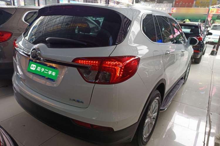 Used Buick Envision 2017 20T Two-Wheel Drive Elite Version Rear Right 45 Deg