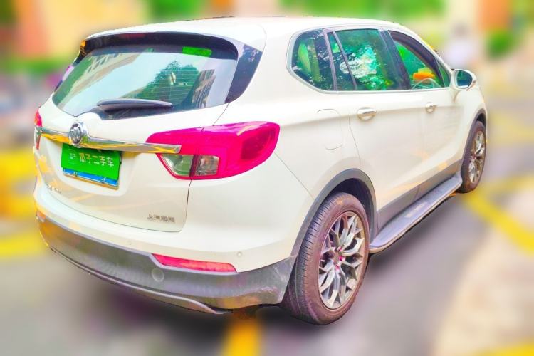 Used Buick Envision 2017 20T Two-Wheel Drive Leading Version Rear Right 45 Deg