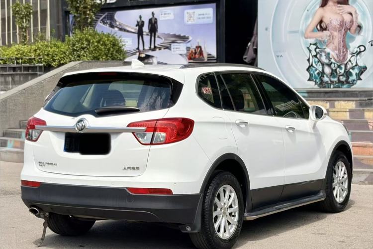 Used Buick Envision 2017 20T Two-Wheel Drive Luxury Model Rear Right 45 Deg