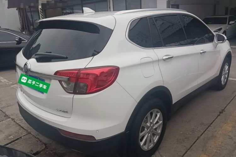 Used Buick Envision 2017 20T Two-Wheel Drive Luxury Model Rear Right 45 Deg