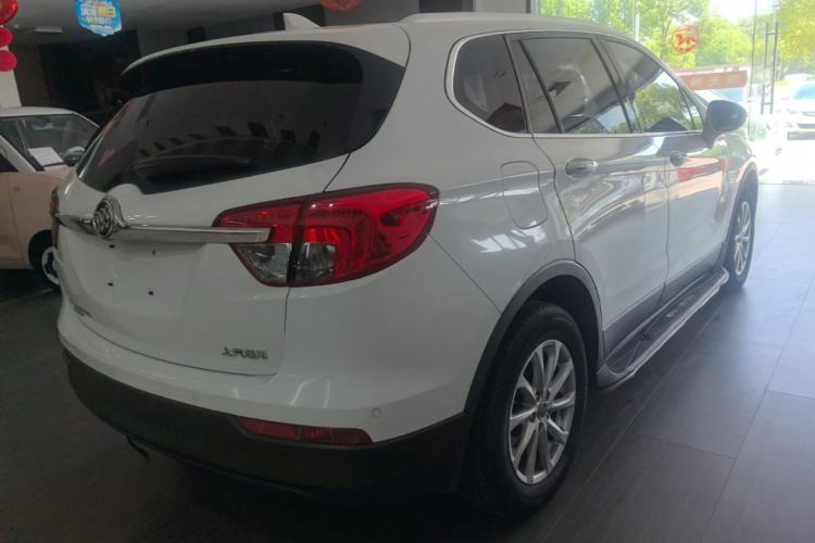 Used Buick Envision 2017 20T Two-Wheel Drive Luxury Model Rear Right 45 Deg