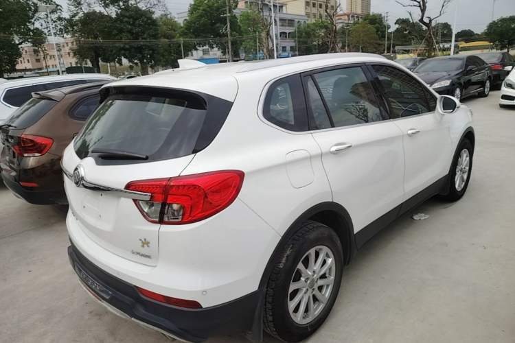 Used Buick Envision 2017 20T Two-Wheel Drive Leading Version Rear Right 45 Deg