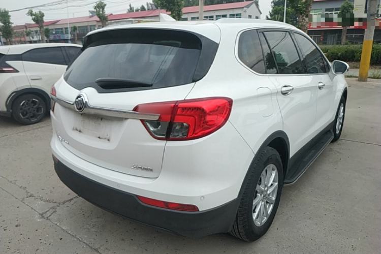 Used Buick Envision 2017 20T Two-Wheel Drive Luxury Model Rear Right 45 Deg