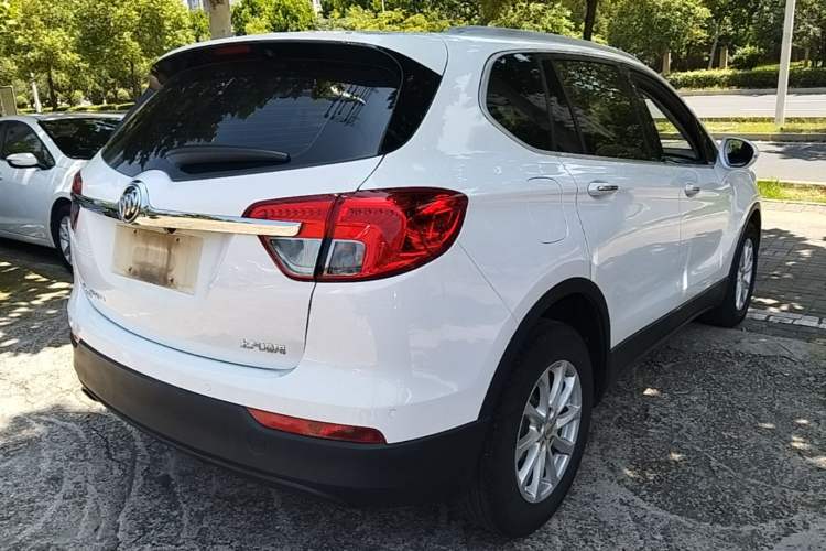 Used Buick Envision 2017 20T Two-Wheel Drive Leading Version Rear Right 45 Deg