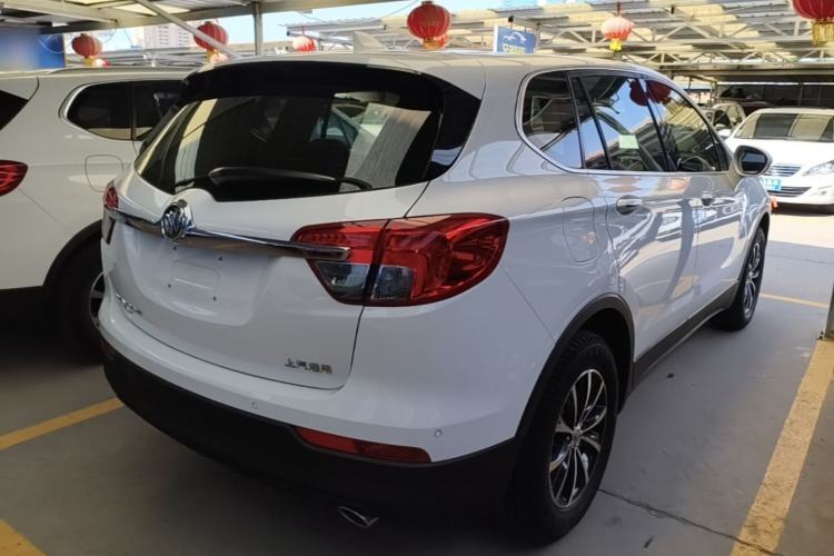 Used Buick Envision 2017 28T Four-Wheel Drive Elite Model Rear Right 45 Deg