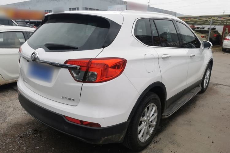 Used Buick Envision 2017 20T Two-Wheel Drive Elite Version Rear Right 45 Deg