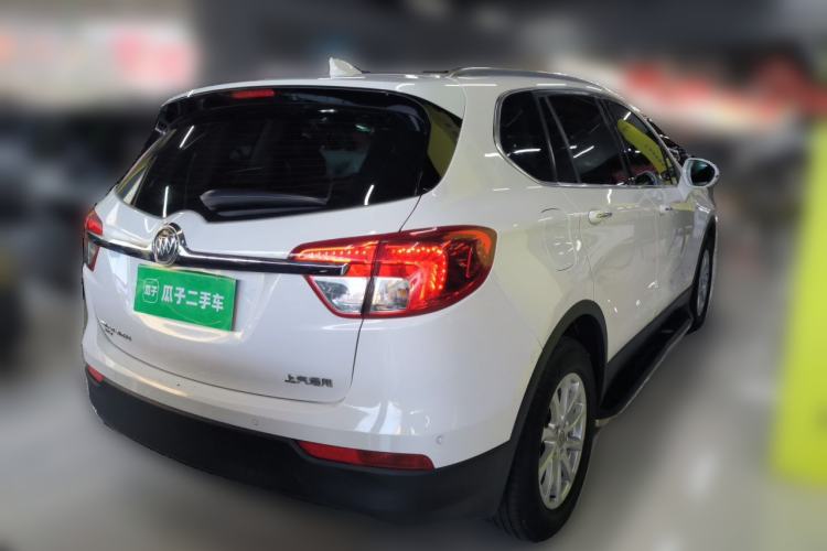 Used Buick Envision 2017 20T Two-Wheel Drive Luxury Model Rear Right 45 Deg