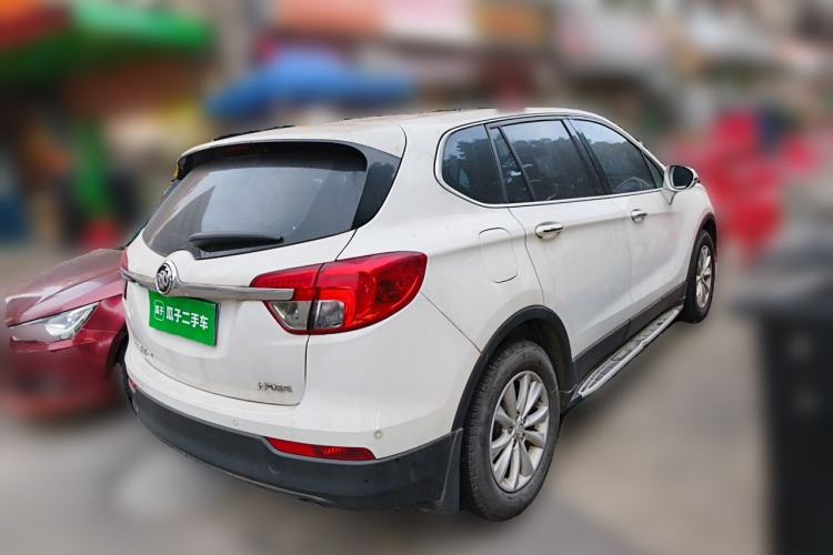 Used Buick Envision 2017 28T Four-Wheel Drive Elite Model Rear Right 45 Deg