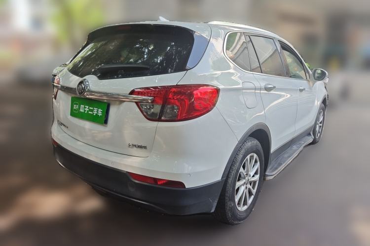 Used Buick Envision 2017 20T Two-Wheel Drive Luxury Model Rear Right 45 Deg