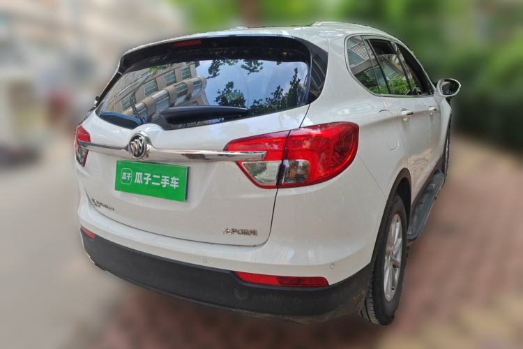 Used Buick Envision 2017 20T Two-Wheel Drive Luxury Model Rear Right 45 Deg