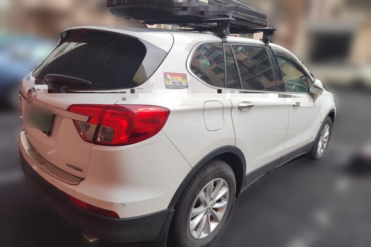 Used Buick Envision 2017 28T Four-Wheel Drive Elite Model Rear Right 45 Deg