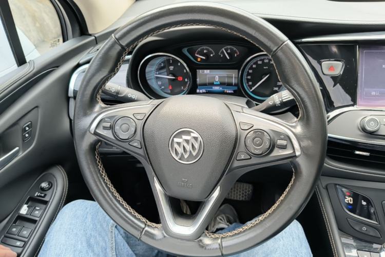 Used Buick Envision 2017 28T Four-Wheel Drive Elite Model Steering Wheel