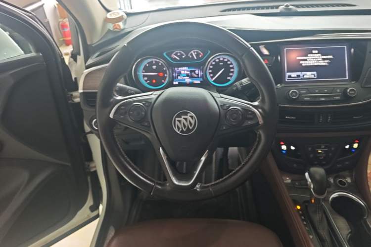 Used Buick Envision 2017 28T Four-Wheel Drive Elite Model Steering Wheel