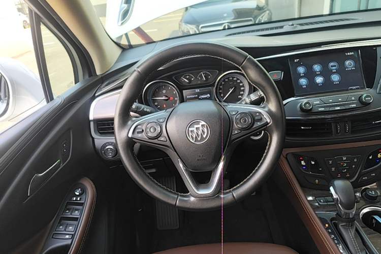 Used Buick Envision 2017 28T Four-Wheel Drive Elite Model Steering Wheel