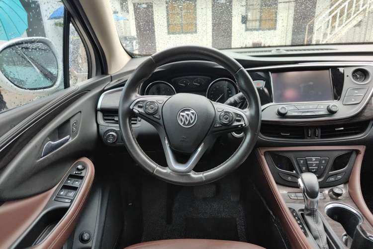 Used Buick Envision 2017 28T Four-Wheel Drive Elite Model Steering Wheel