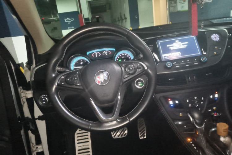 Used Buick Envision 2017 28T Four-Wheel Drive Elite Model Steering Wheel