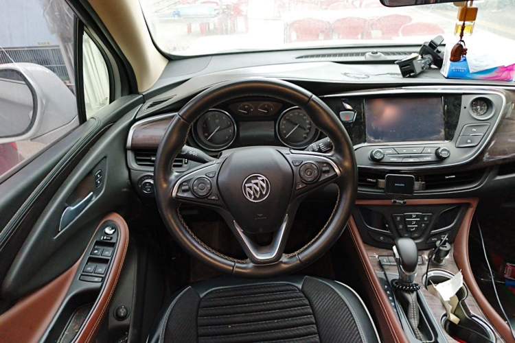 Used Buick Envision 2017 28T Four-Wheel Drive Elite Model Steering Wheel