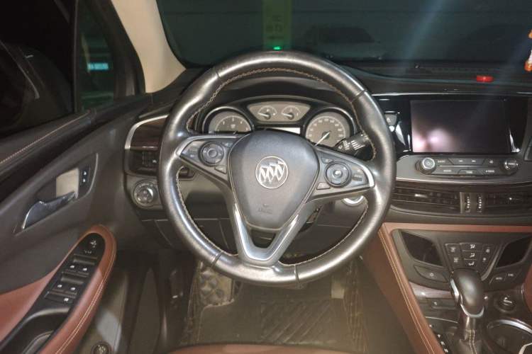 Used Buick Envision 2017 28T Four-Wheel Drive Elite Model Steering Wheel