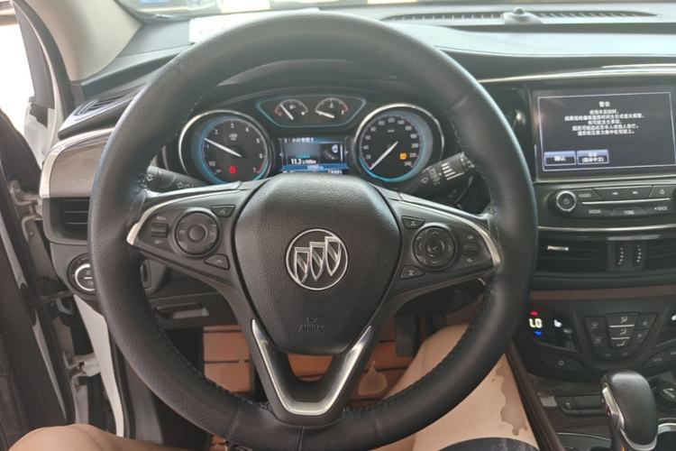 Used Buick Envision 2017 28T Four-Wheel Drive Elite Model Steering Wheel