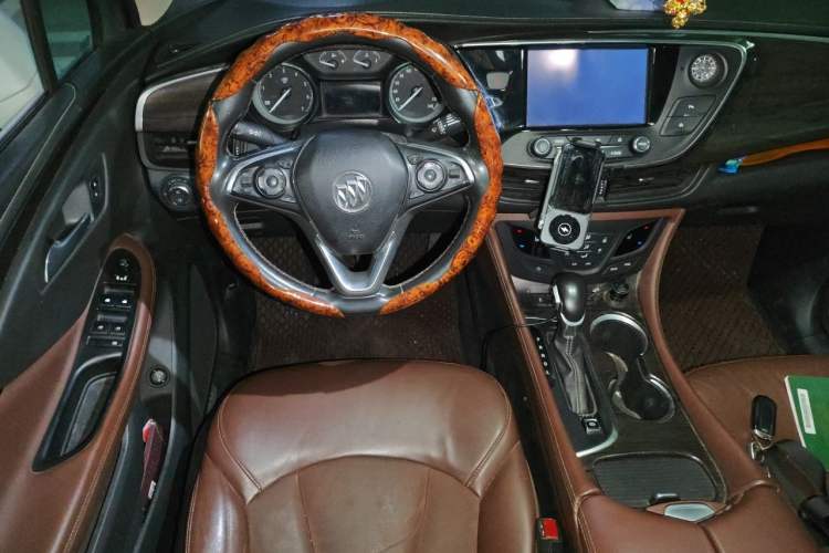 Used Buick Envision 2017 28T Four-Wheel Drive Elite Model Steering Wheel
