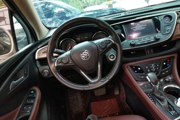 Used Buick Envision 2017 28T Four-Wheel Drive Elite Model Steering Wheel