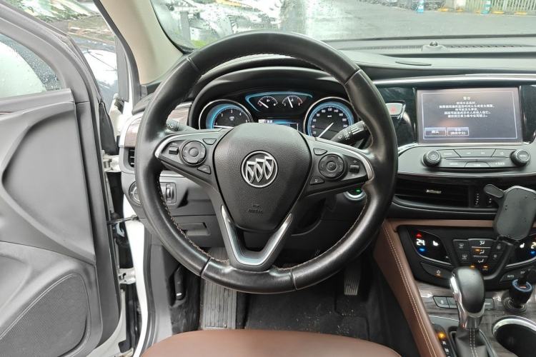Used Buick Envision 2017 28T Four-Wheel Drive Elite Model Steering Wheel