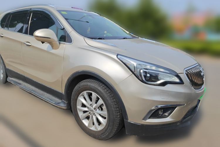 Used Buick Envision 2017 28T Four-Wheel Drive Elite Model Front Right 45 Deg