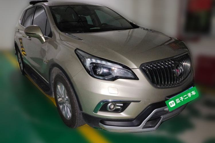 Used Buick Envision 2017 28T Four-Wheel Drive Luxury Model Front Right 45 Deg
