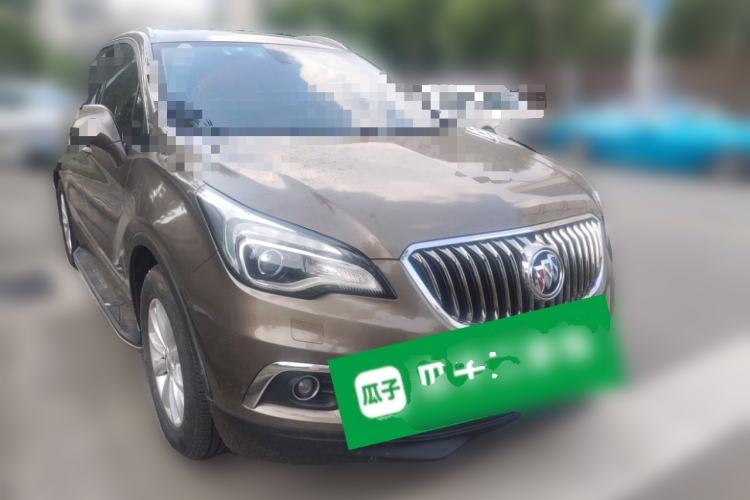 Used Buick Envision 2017 28T Four-Wheel Drive Elite Model Front Right 45 Deg
