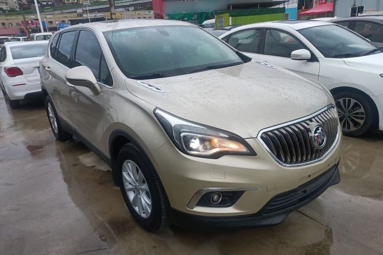 Used Buick Envision 2017 28T Four-Wheel Drive Elite Model Front Right 45 Deg