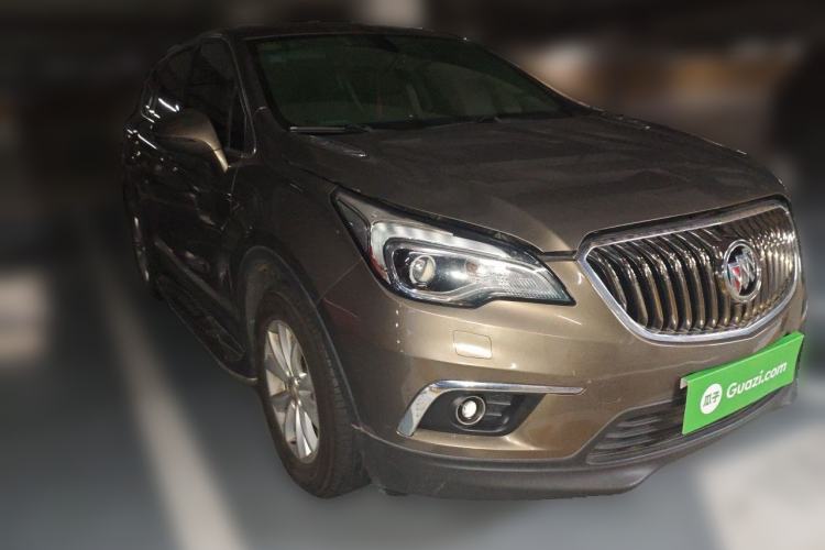 Used Buick Envision 2017 28T Four-Wheel Drive Elite Model Front Right 45 Deg