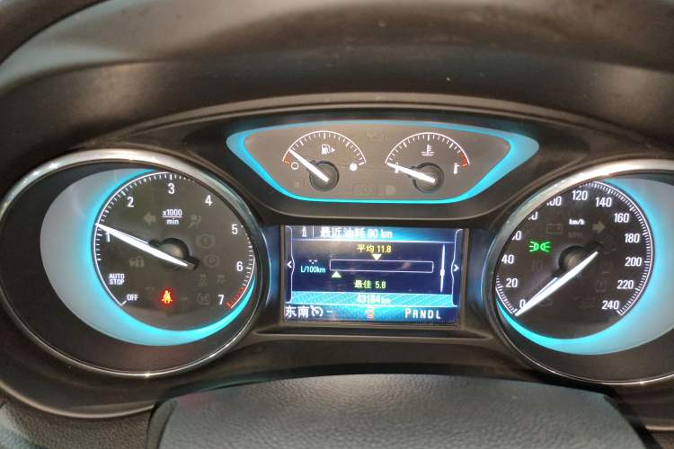 Used Buick Envision 2017 20T Two-Wheel Drive Luxury Model Instrument Cluster