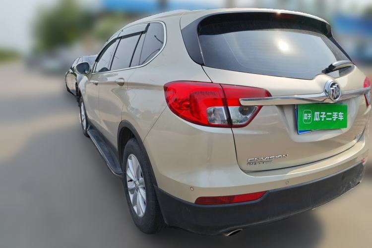 Used Buick Envision 2017 28T Four-Wheel Drive Elite Model Rear Left 45 Deg