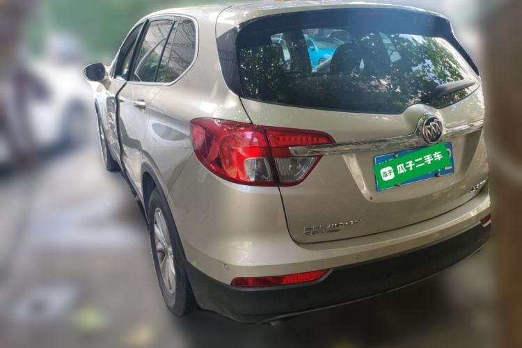 Used Buick Envision 2017 28T Four-Wheel Drive Elite Model Rear Left 45 Deg
